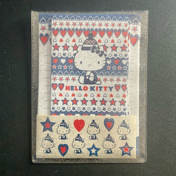 Hello Kitty Winter Letter Set ❤️🤍💙 - Picture 1 of 3